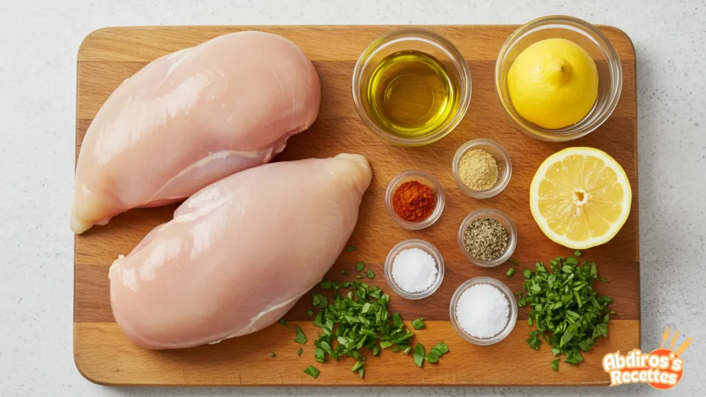 La meilleure recette avec blanc de Poulet ingredients